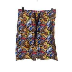 Fun Down Under Mens NESTLE Movie Candy Boxes Lounge Shorts Sz S Novelty Print